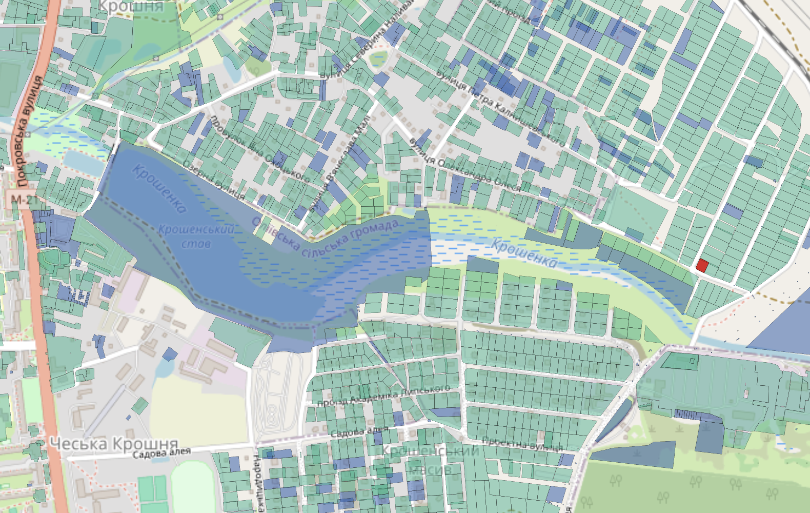 Купить Ділянка  8 сот. Крошня 