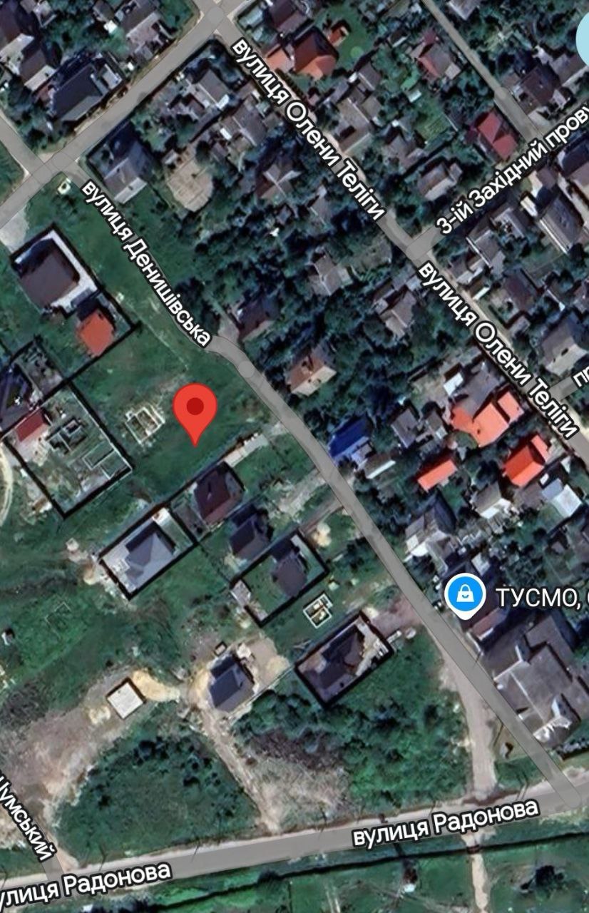 Купить Ділянка  6 сот. Денишівська 