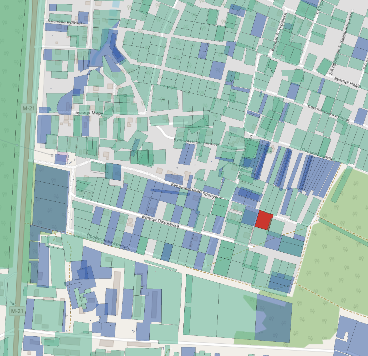 Купить Ділянка  25 сот. Пряжів 