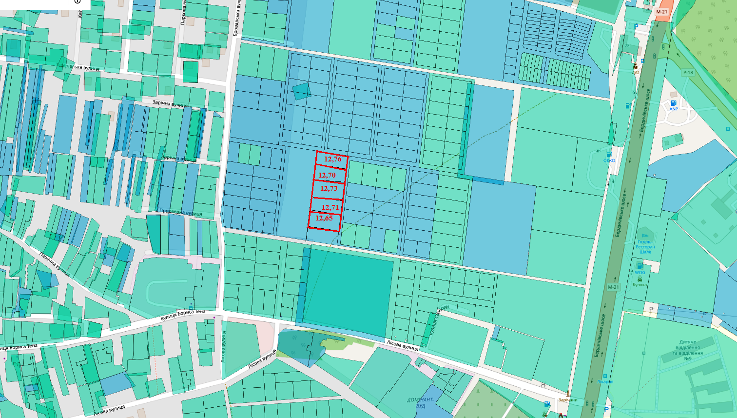 Купить Ділянка  12 сот. Зарічани 